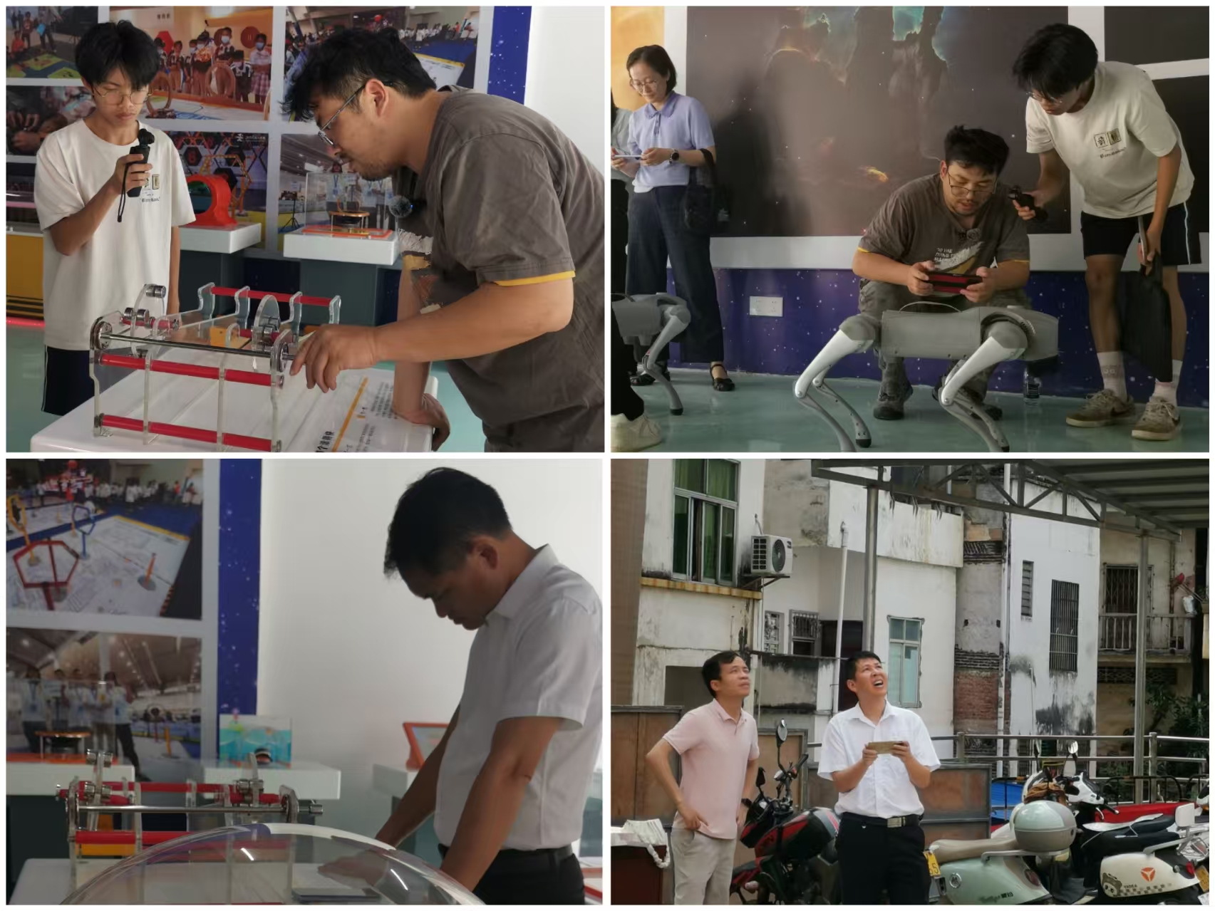 郁南縣中小學(xué)科技教育指導(dǎo)中心成員培訓(xùn)活動開啟，點燃科技教育新火花！拼圖1.jpg